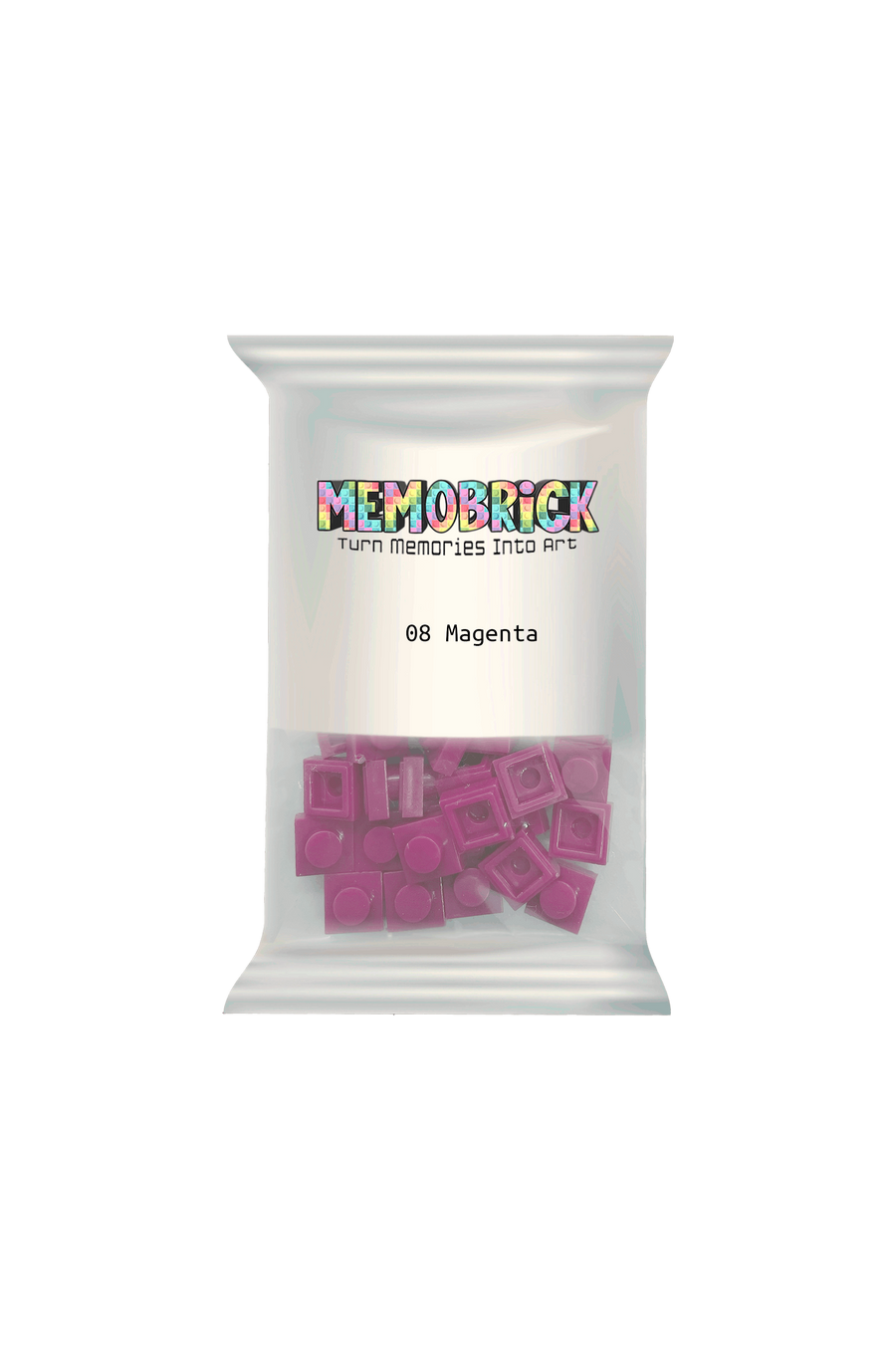 Bag of Bricks -Magenta 08 - Memobrick